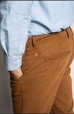 Pantalon Chino JOSEPH Marron