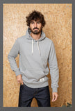 Sweat Capuche ML SQUARE Gris chiné