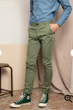 Pantalon Chino WALTER Vert de Gris