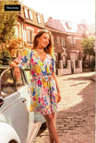 Robe LiLY-ROSE fleurs multicolores LPE