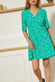 Robe EVELYNE Vert G&M