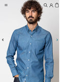 Chemise La W SELVEDGE Bleu