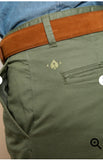 Pantalon Chino WALTER Vert de Gris