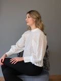 Blouse blanche ANGIE Broderie Anglaise