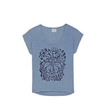 T-SHIRT COSMIC Bleu JEAN LPE