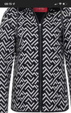 Veste d’intérieur motif zigzag 211489