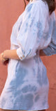 Robe FLAVIE Gaz de Coton Bleu