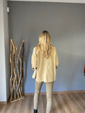 Sur Chemise Oversize beige CHELSEA