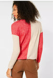 Tee-shirt couleur orange et beige 315374