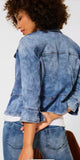 Veste en jean bleu 211408