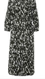 Robe avec imprimé olive 143324