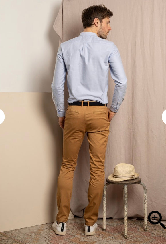 Pantalon Chino WALTER Havane