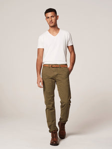 Pantalon Chino Presley Stretch Kaki