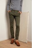 Pantalon Chino WALTER Vert Kaki