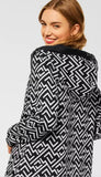 Veste d’intérieur motif zigzag 211489