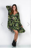 Robe ALEXIA Militaire