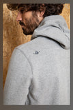 Sweat Capuche ML SQUARE Gris chiné